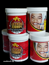 JTF Natural Dental Powder.